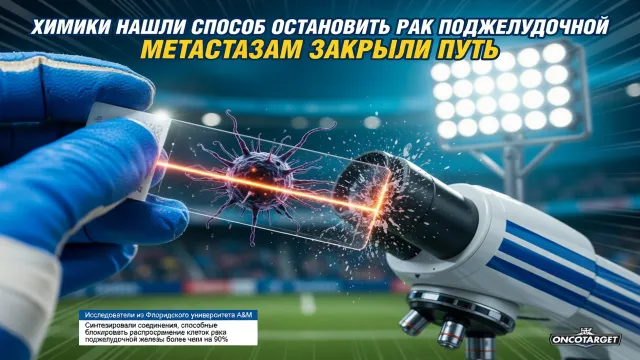 Химики нашли способ остановить рак поджелудочной. Метастазам закрыли путь